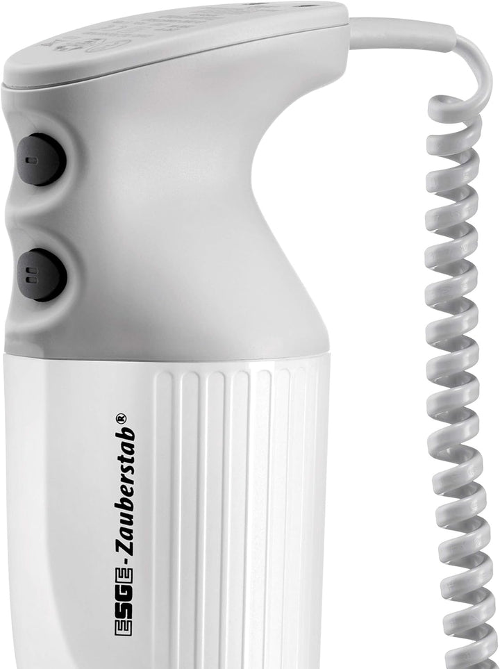 ESGE-Zauberstab P 350 Profi, Stabmixer weiss inklusive Multifunktionsmesser, bis zu 22.000 U/min, 90
