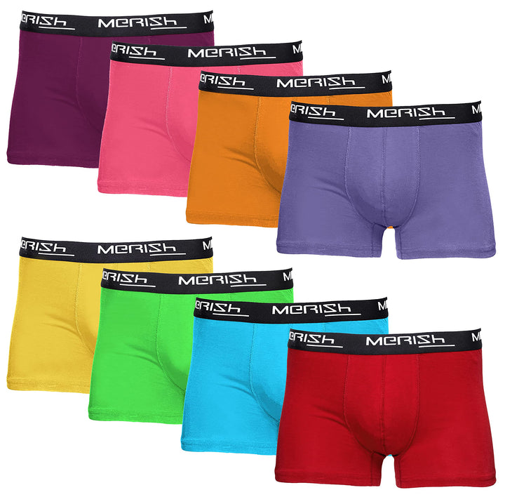 MERISH Boxershorts Herren 6-er /10-er / 15-er Pack S-5XL Unterwäsche Unterhosen Männer Men Retroshor
