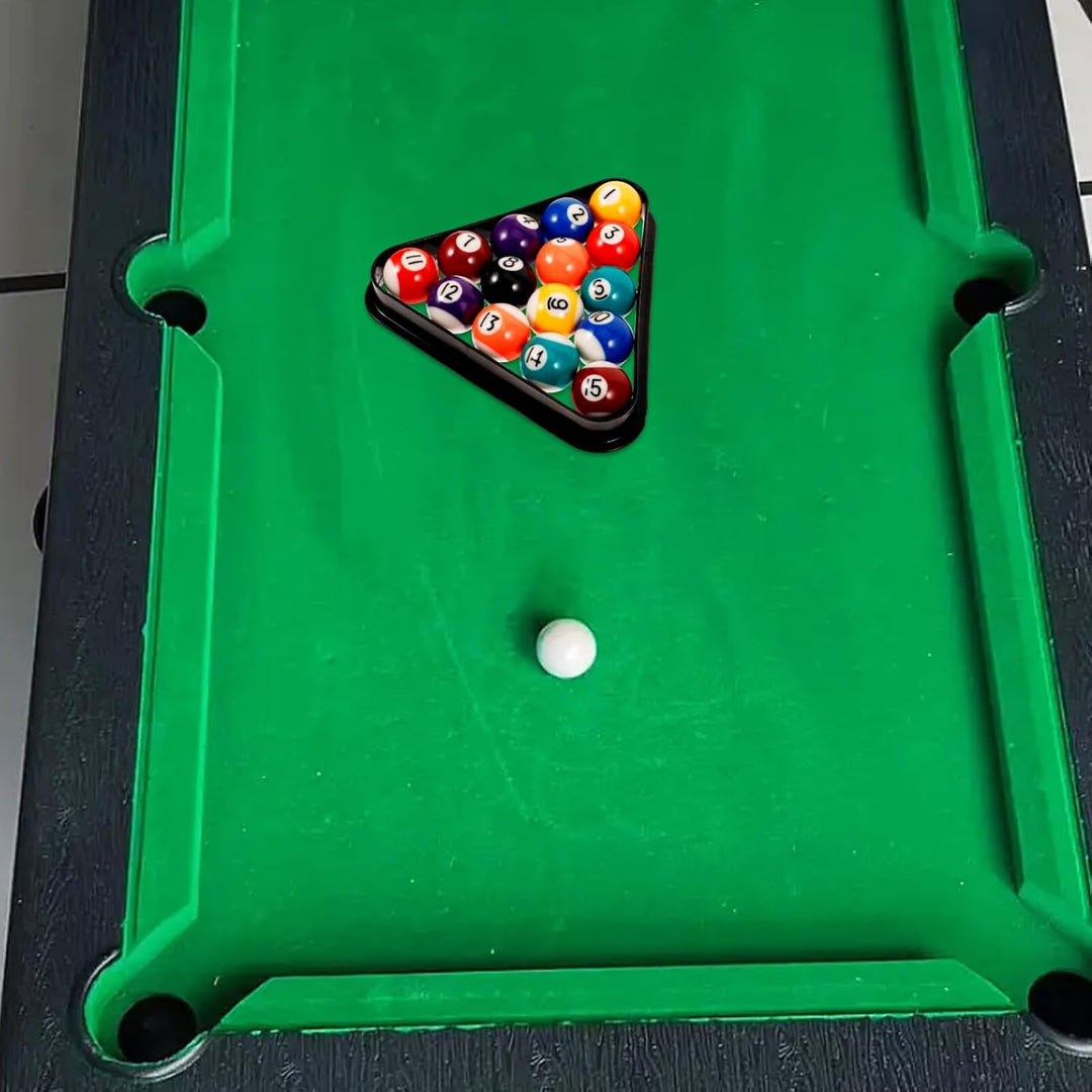 Toddmomy Mini Resin Billardkugeln,Mini Pool Ball Billard Set 32mm Umweltfreundliche Billard Kugel Se