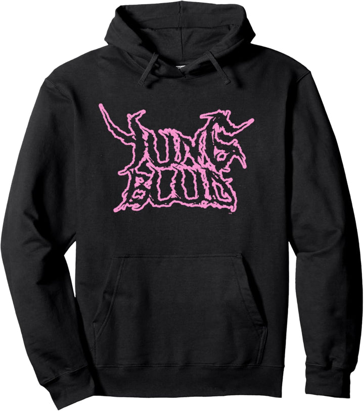 Offizielles Yungblud Deadhappy Pink & Schwarz Pullover Hoodie