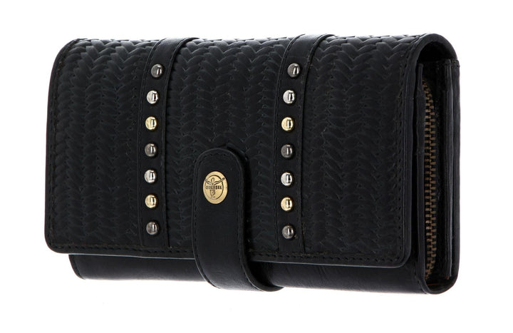 Chiemsee Geldbörse Echt Leder schwarz Damen - 020646 Black, Black