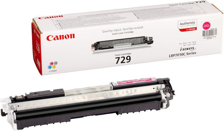 Canon 729 M original Toner Magenta für ISensys Laserdrucker Magenta Toner Cartridge, Magenta Toner C