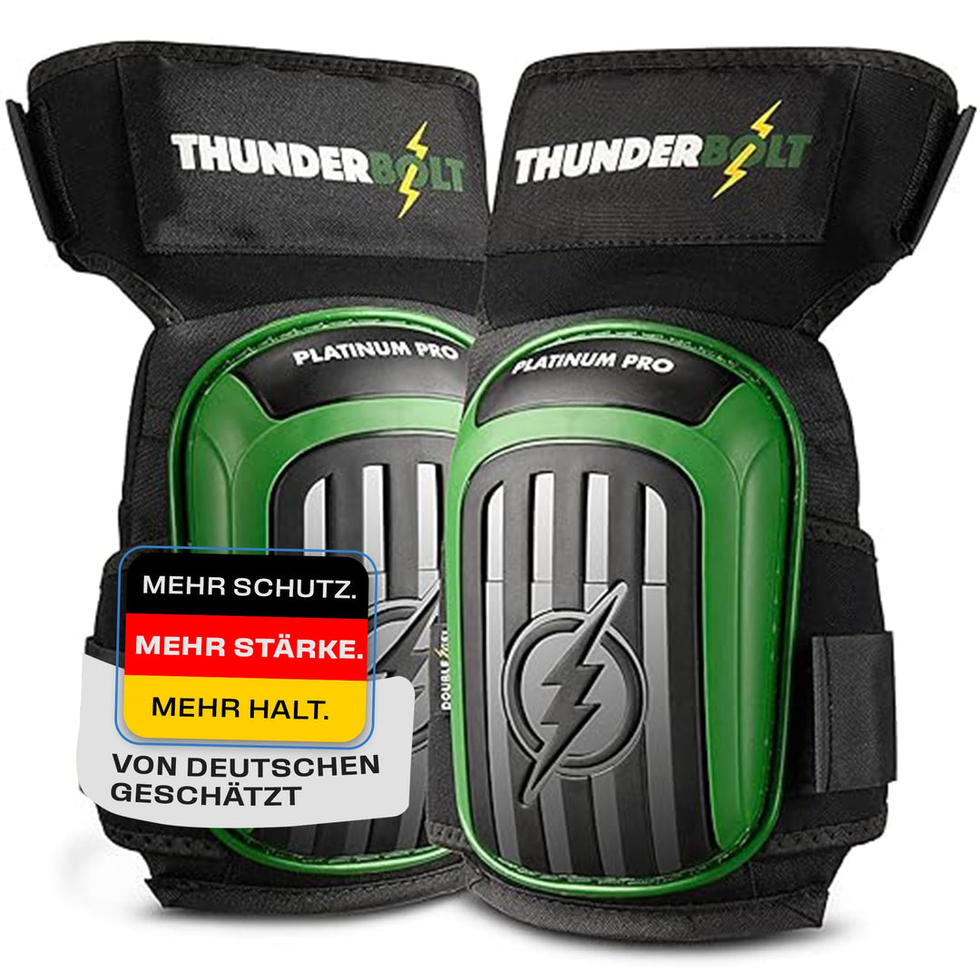 Thunderbolt® Knieschoner Professioneller Knieschützer mit komfortablem Gelkissen Knieschoner Fliesen