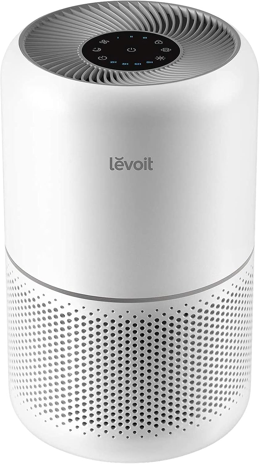 LEVOIT Luftreiniger H13 HEPA Luftfilter für Allergiker, Air Purifier gegen 99,97% von Schimmel Staub