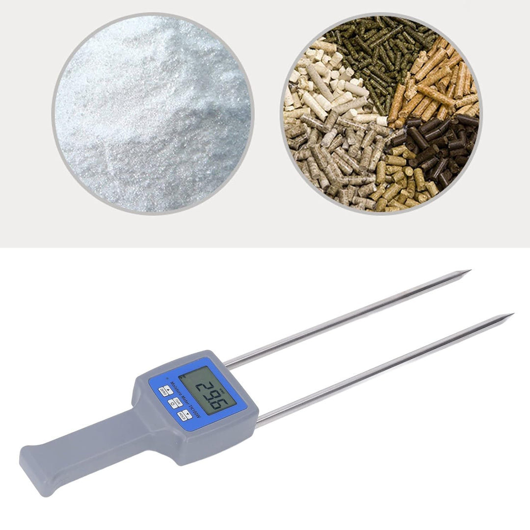 Holzfeuchtemessgerät,lange Sonde Digital Feuchte Sensor Detekto Feuchte Tester Lcd Hintergrundbeleuc