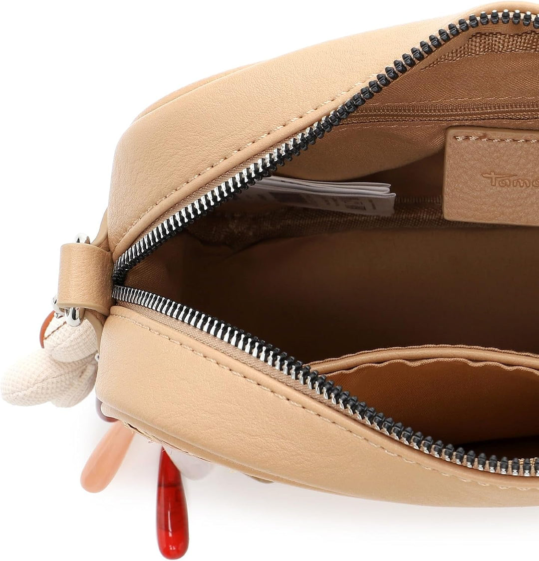 Tamaris Umhängetasche TAS Konstantina 34260 Damen Handtaschen Zweifarbig Sand Einheitsgrösse, Sand E