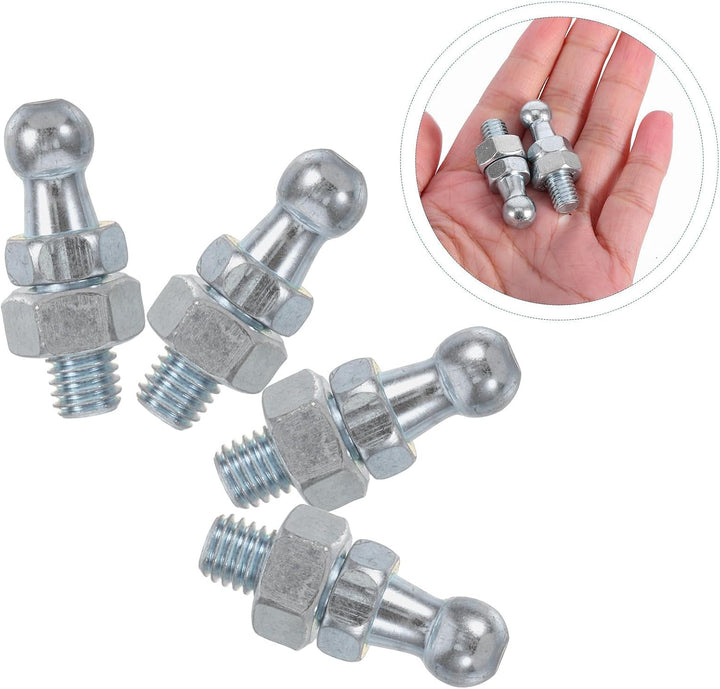 Toddmomy Hydraulische Gasdruckfeder 4er Set Galvanisiertes Eisen Kugelkopf Verbindungsstücke Für Leu