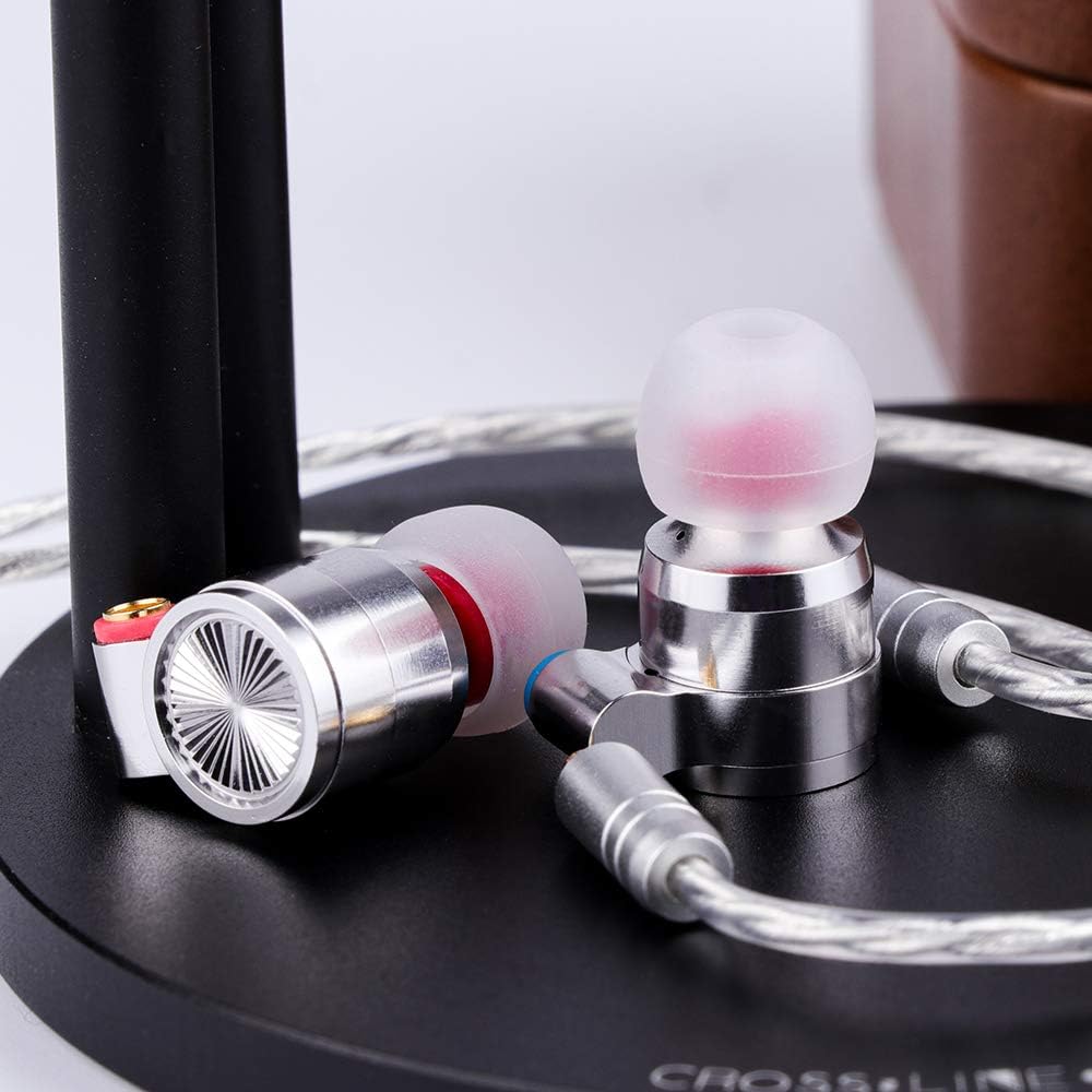 LINSOUL TIN HiFi T4 10mm Carbon Nanotube Dynamic Driver In-Ear Monitor Earphones, Ultra-Sleek Metal