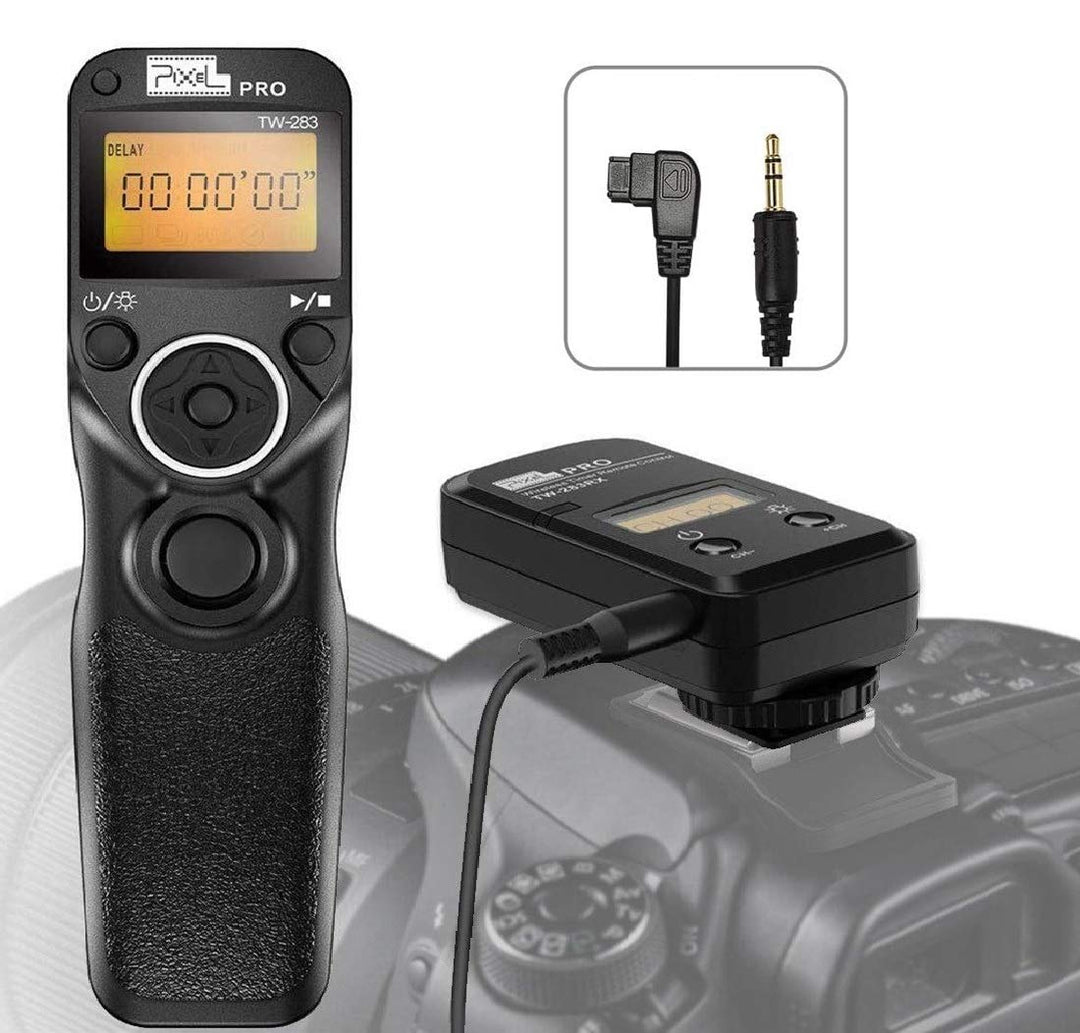 Pixel Kamera Fernauslöser Kabellose TW-283 S1 Auslöser Fernsteuerung Intervalometer für Sony a77M2,
