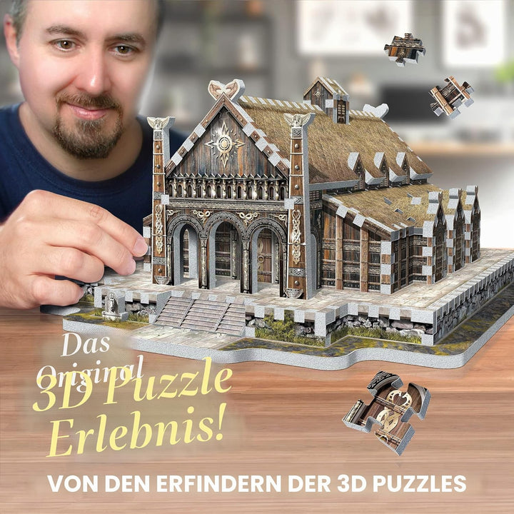 Wrebbit 3D W3D-1016 3D-Puzzle, bunt