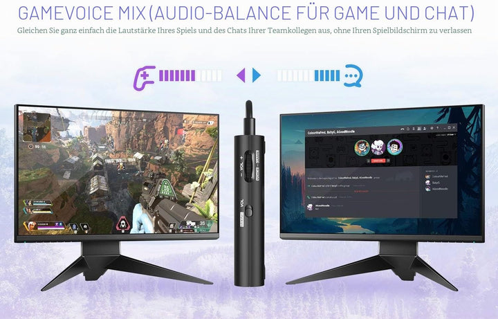 Creative Sound Blaster G3 Tragbare Konsolen-Gaming Externe Soundkarte USB-C DAC-Verstärker, kompatib