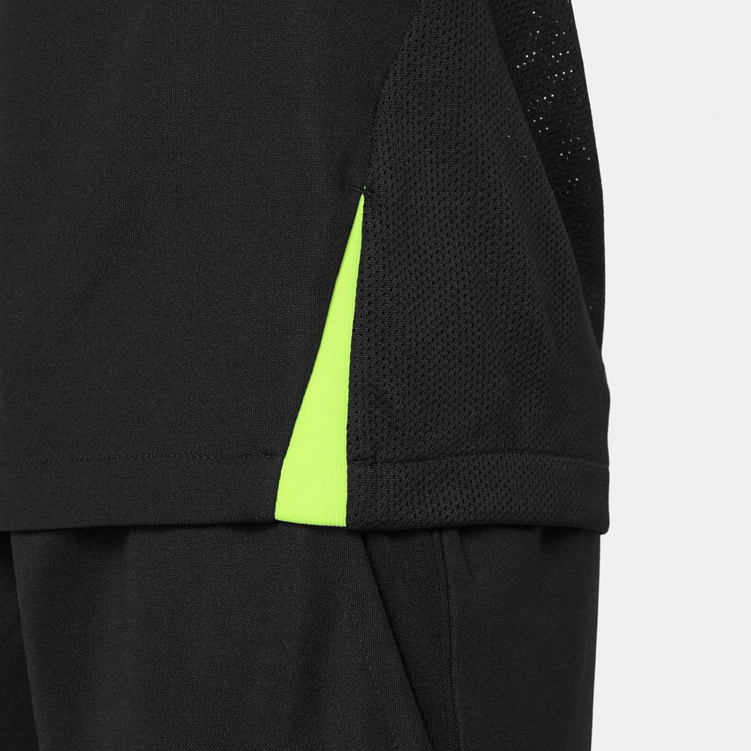 Nike Unisex Y Nk Df Strke Iii JSY Ss T-Shirt XS Black/Volt/Volt/White, XS Black/Volt/Volt/White