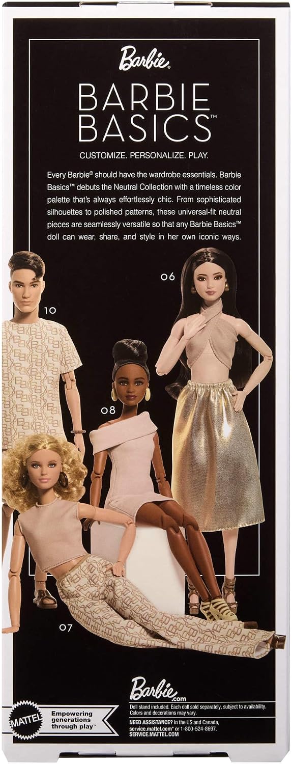 Barbie Basics You Create Neutral Kit 006 Puppe und Bekleidung, 06