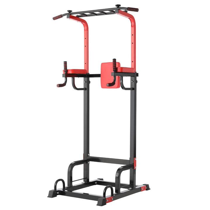 Power Tower Dip Station Klimmzugstange | Indoor-Fitness | multifunktionale Klimmzuggeräte für zu Hau