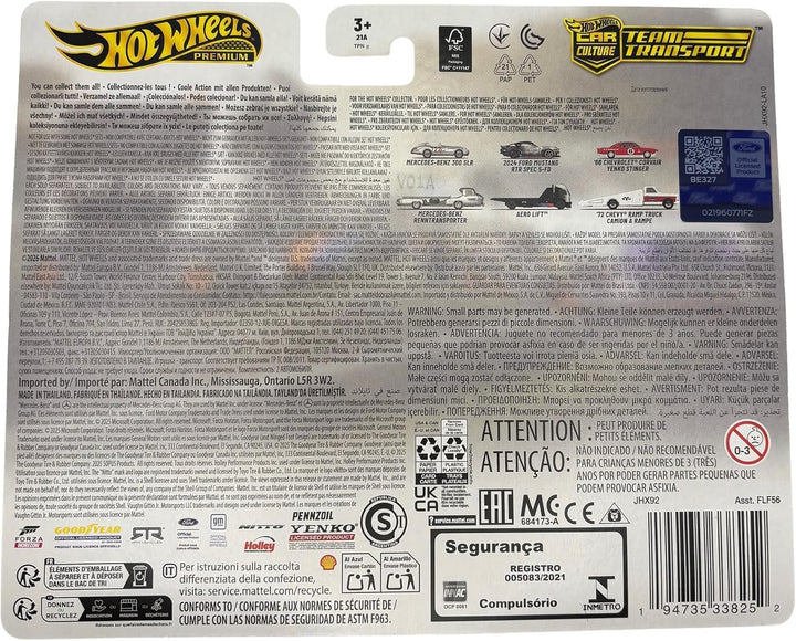 Hot Wheels Premium Team Transport #90 2024 Ford Mustang RTR Spec 5 FD Aero Lift Car Culture Modellau