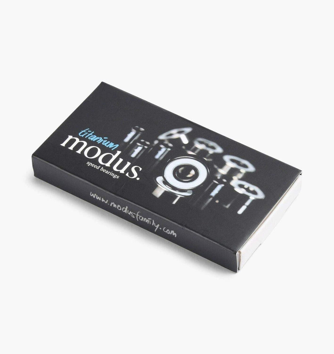 MODUS 'Titanium' Bearings. x8. Black O/S, Black O/S