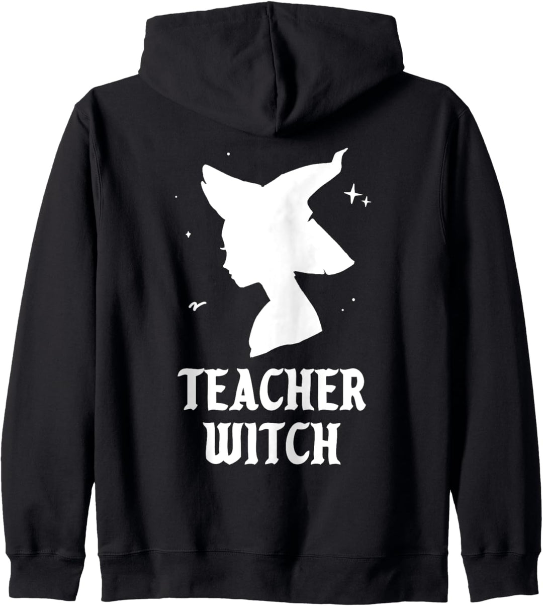 Lehrer-Hexe Funny Spooky Vibes Halloween Kostüm Schule Kapuzenjacke