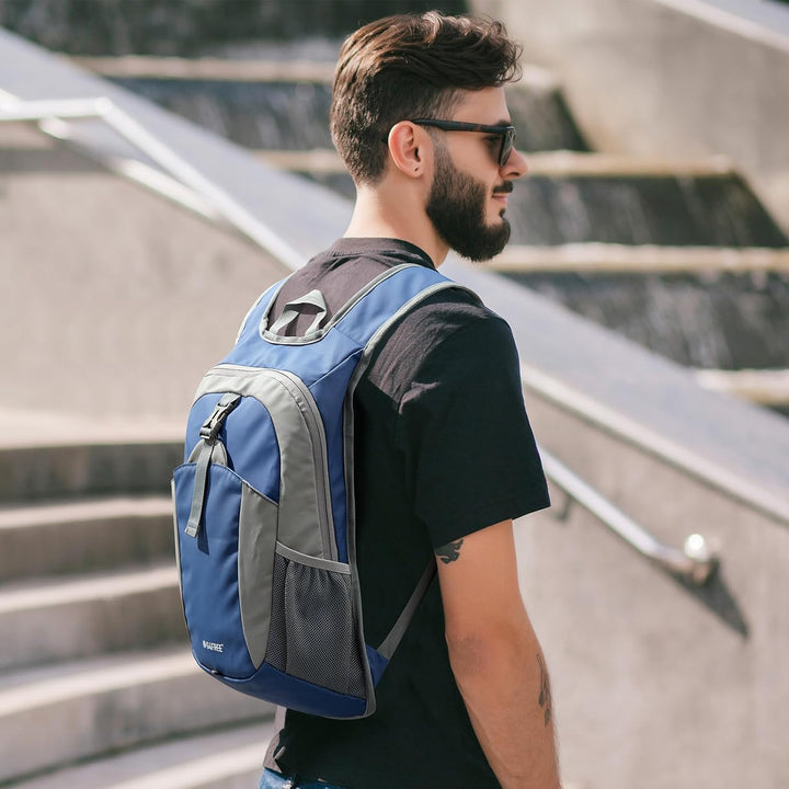 G4Free Kleiner Rucksack 12L Faltbarer Leichter Wanderrucksack Damen Herren Daypack für Outdoor Wande