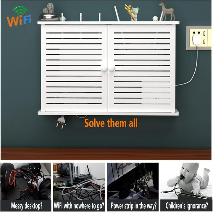 Wandbehang Router Verstecken Regal, Wand Router Aufbewahrungsbox, Router Box, Router Verstecken, Wan