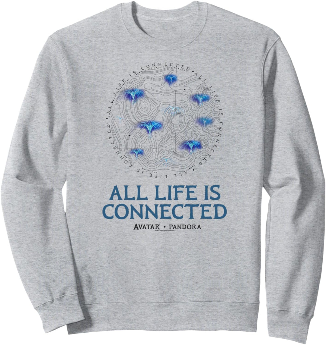 Avatar All Life Is Connected Pandora Grid Sweatshirt