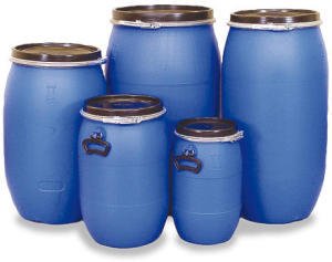 AKTION - 6x PE Spannring Deckelfass 30 Ltr. UN-X/S IM PAKET