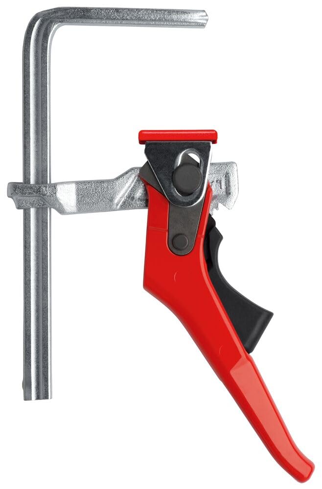 Bessey Ganzstahl-Tischzwinge mit Hebelgriff GTRH 160/60