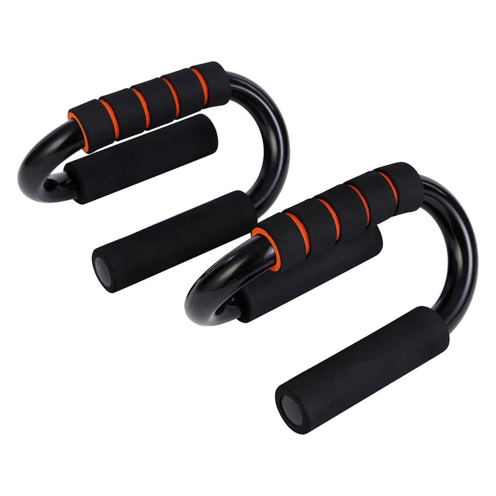 Decopatent Push up Balken - Set aus 2 Stück - Stabile Push up-Auflagen - S-Form für hohe Stabilität