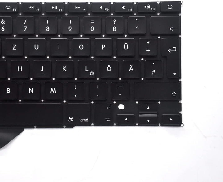 Pardarsey Laptop Tastatur Notebook Keyboard Ersatz Austausch Deutsch QWERTZ DE für MacBook Pro 15" A