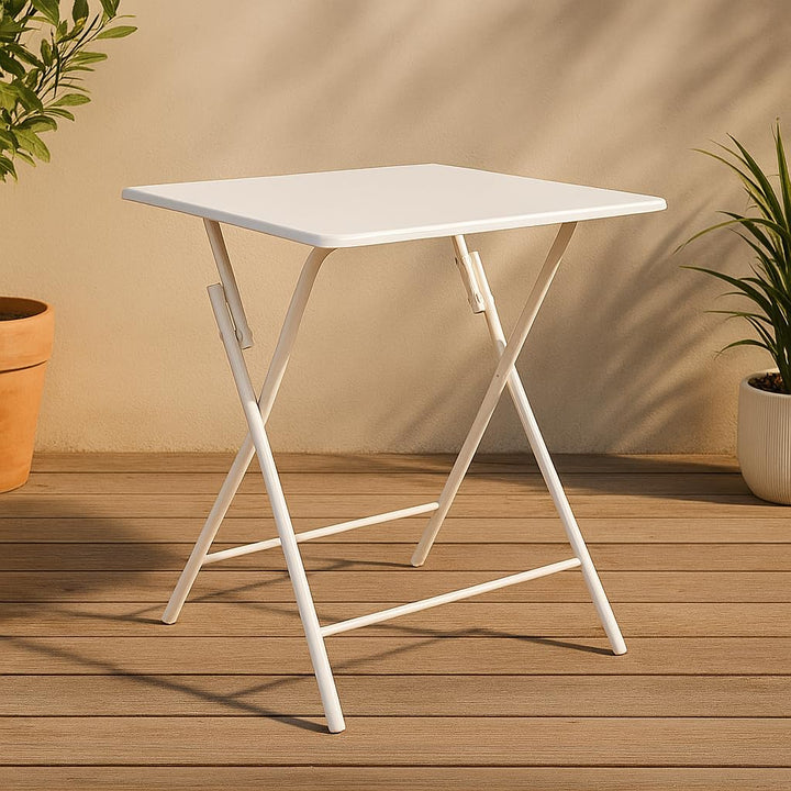 Milton &amp; Oldbrook Klapptisch Valongo, 60 x 60 cm, Weiss