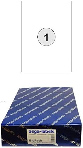 1.000 Etiketten 210 x 148 mm selbstklebend einzeln = DIN A5 Bögen (1x1 Etikett DIN A5) - 1.000 Blatt