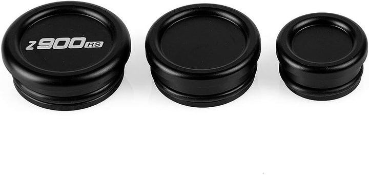 Oldbones 6PCS Motorrad Rahmen Endkappen Blindstopfen Motorrad für Kawasaki Z900RS 2018 2019 in Schwa