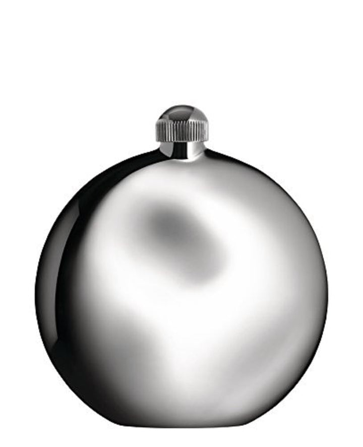Alessi PG03 Shot Flachmann - Edelstahl 18/10 mit Trichter.,10,00 x 3,20 x 11,00 cm, Stahl