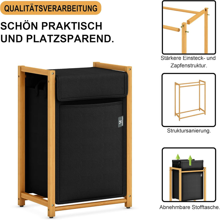 ADEL DREAM 80L Pfandflaschen Sammelbehälter mit Deckel Gross Pfandflaschen Aufbewahrung Behälter Lee