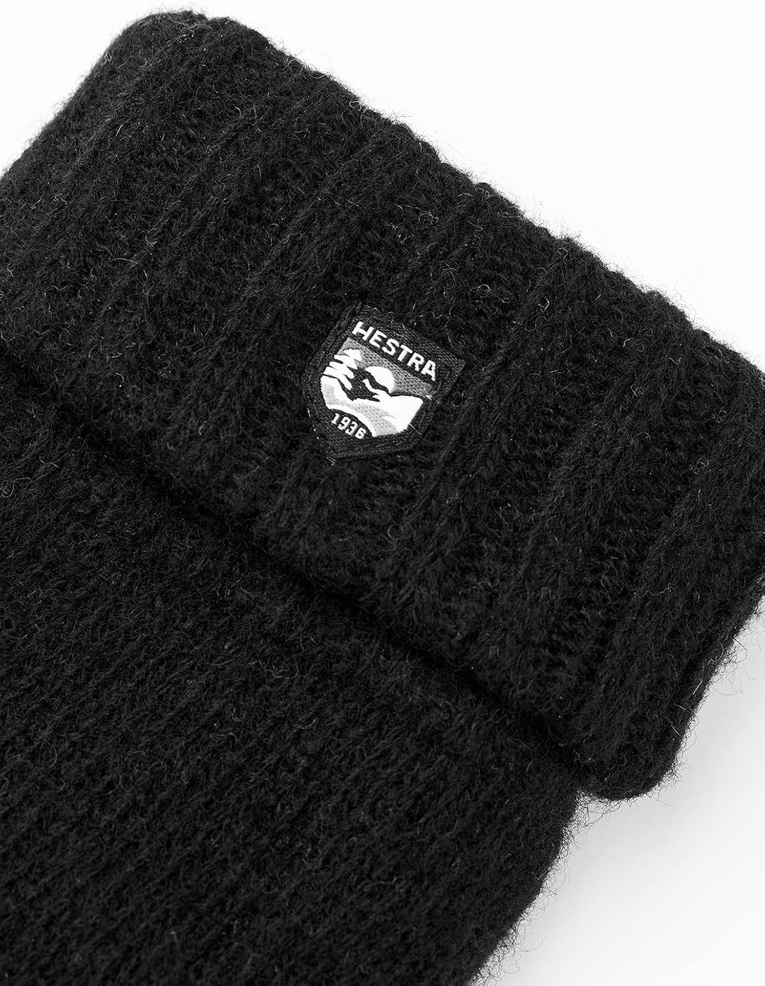 HESTRA Bonnie Knit Mitt 9 Schwarz, 9 Schwarz