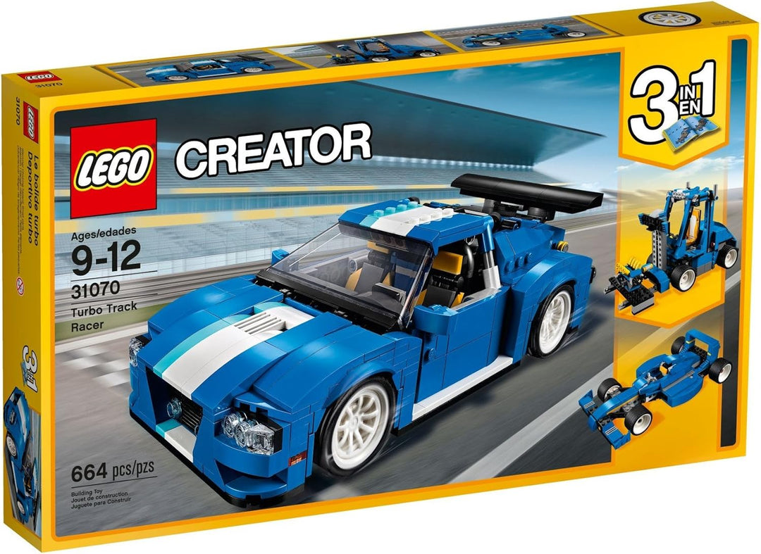 LEGO Creator 31070 - "Turborennwagen Konstruktionsspiel, bunt