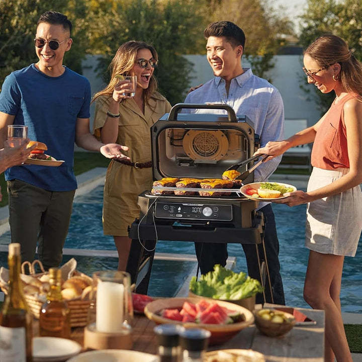 2 Stück Grillrost Edelstahl für Ninja Woodfire OG850EU OG901EU Ninja Woodfire XL Rost kompatibel mit