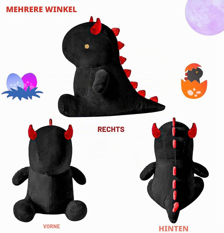 shownicer Plüschtier Dinosaurier Kuscheltier Stofftier Kawaii Dino Plüsch Kissen Spielzeug Plüschsau