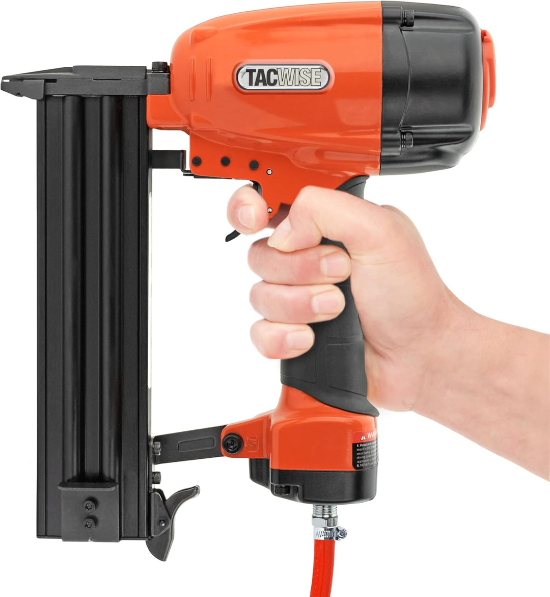 Tacwise DFN50V Druckluft-Stauchkopfnagler, verwendet Nägel des Typs 160 (16G) / 20–50 mm