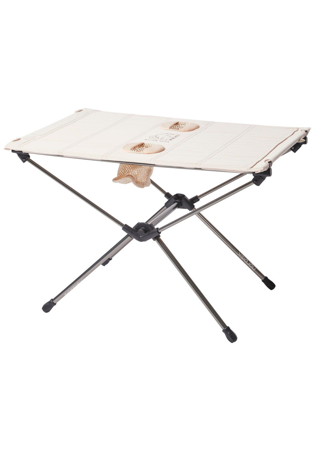 Nordisk Campingtisch Rolltisch Risskov Falttisch Klapptisch Leicht Alu 58x39 cm Sandshell, Sandshell