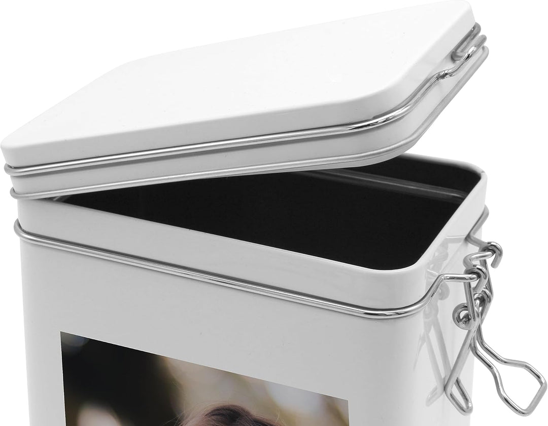 Personalisierte Kaffeedose mit Foto bedrucken lassen - Vorratsdose für Kaffee mit eigenem Motiv gest