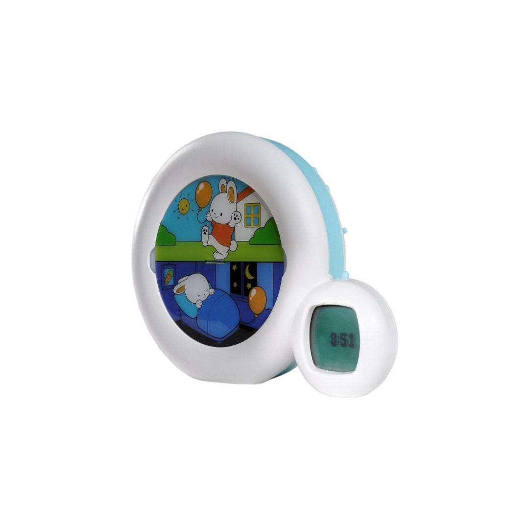 Pabobo - 5 in 1 pädagogischer Tag-Nacht-Wecker mit Display für Moon Kinder 0-3 Jahre