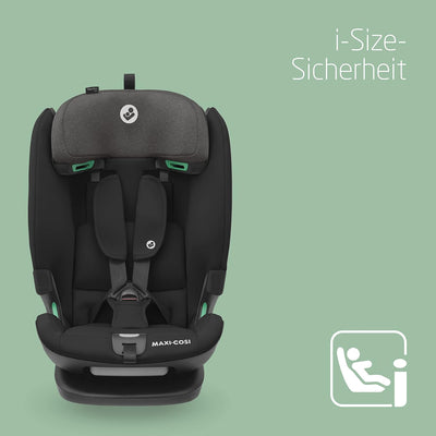 Maxi-Cosi Titan Plus i-Size, mitwachsender Kinderautositz, 15 Monat-12 Jahre (76-150 cm), G-CELL-Sei