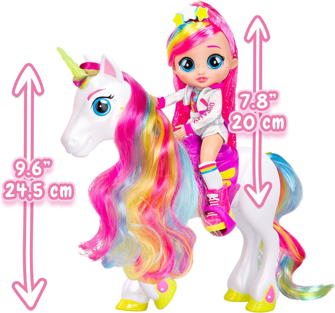 BFF BY CRY BABIES Enthält exklusiv die Dreamy Puppe und Ihr Einhorn Rym! - Dreamy &amp; Rym Puppe Spielz