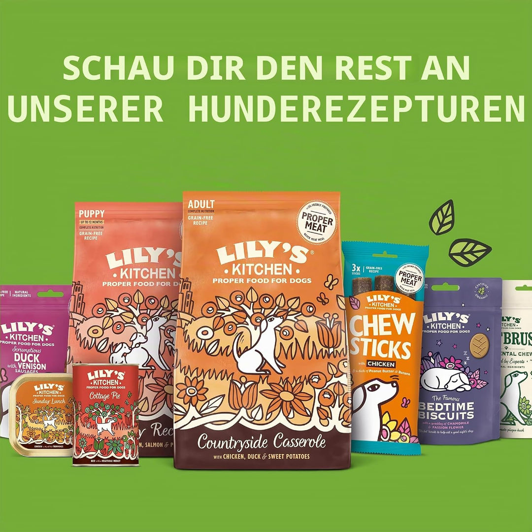 Lily's Kitchen Natürliches Trockenfutter für Welpen Huhn Lachs und Erbsen (7kg Pack) Puppy 7 kg (1er