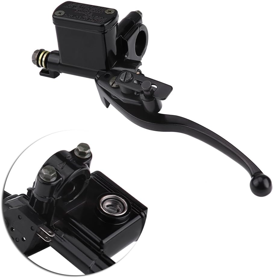 Hauptbremszylinder 7/8 "22mm Quad ATV vorne links Bremspumpe, universelle linke Bremskupplung Hauptb