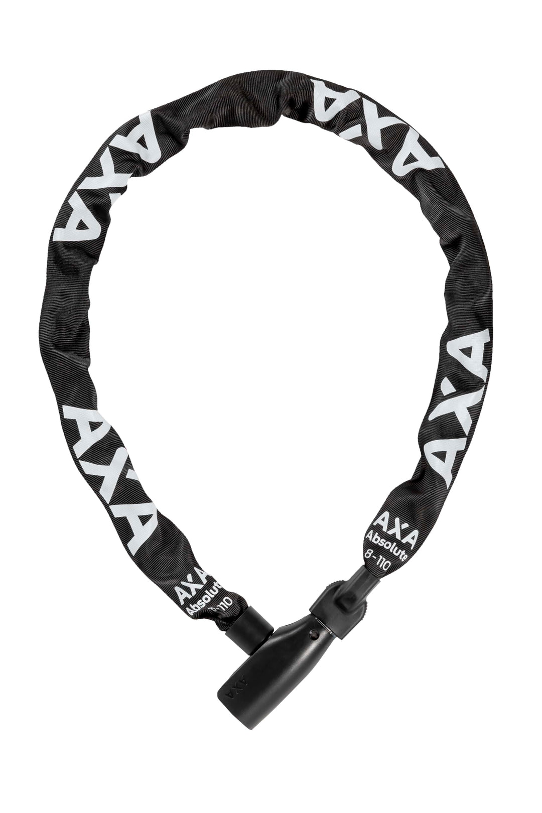 AXA Absolute 8-110 Kettenschloss – Länge 110 cm – Sicherheitsstufe 9 – Stahlglieder 8 mm – Hohe Sich