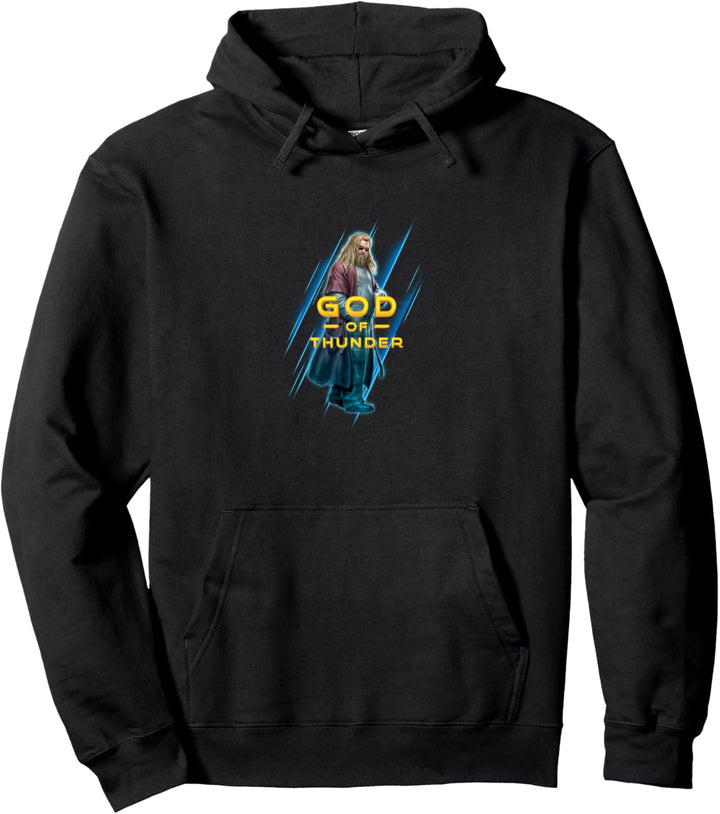 Marvel Avengers: Endgame Thor God Of Thunder Portrait Pullover Hoodie