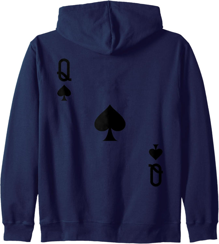 Pik Dame King Queen Partnerlook Pärchen Paar Partner Pulli Kapuzenjacke