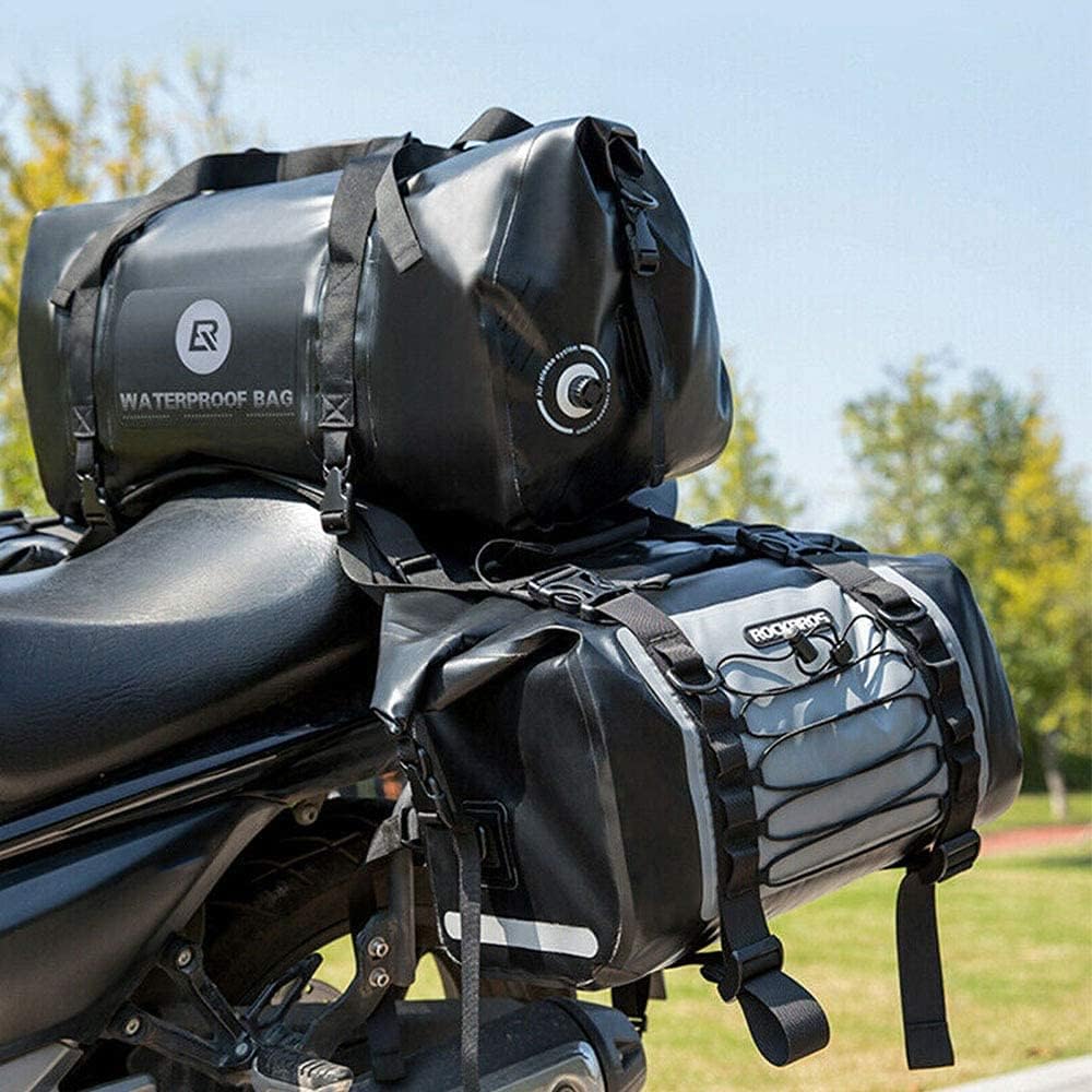 ROCKBROS Motorrad Doppel Satteltaschen Gepäckträgertaschen 100% Wasserdicht Motorradtasche Ca.62L Gr