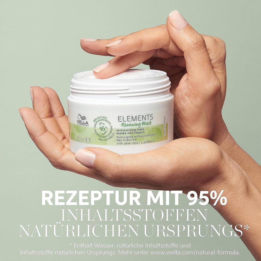 Wella Professionals Elements Renewing Mask – reparierende Haarmaske für trockenes und kaputtes Haar
